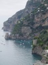 Two of the forts on the coast of Positano