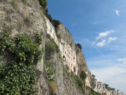 Amalfi coast perching homes