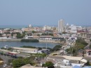 View of Cartagena from fort