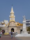 Torre del Reloj - main entrance to old town Cartagena