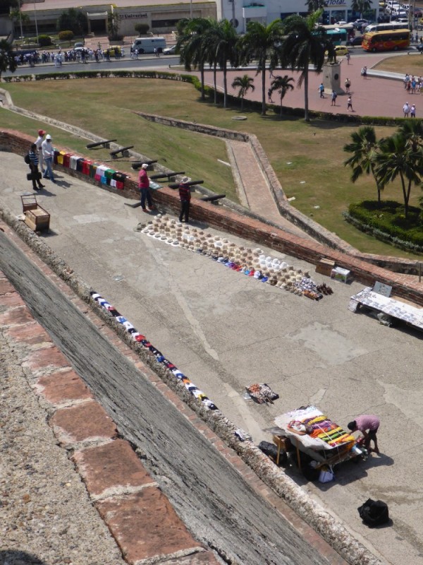 Vendors at Fort de San Felipe