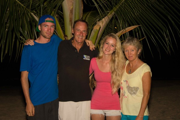 Poulston Family at Cruising Club Barbados