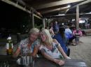 Mum and Daughter: Happy hour at the Island bar Musket Cove