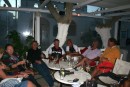 Drinks at Astipalaia anchorage where some of us stayed, great night out