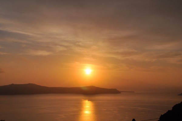Sunset at Santorini