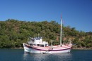 Just loved this boat in our anchorage at Fethiye