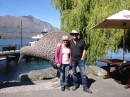 Us with Kiwi in Queenstown