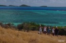 Mayreau walk with Happy Hour and Sonsy Lass