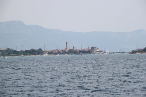 Trogir from a distance