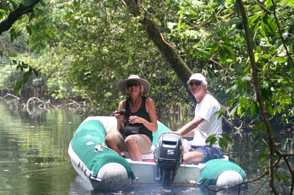 Follow Us: Had such fun exploring the mangroves with Jim and Renata