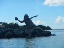 Old Man Throwing Rocks-Culebra