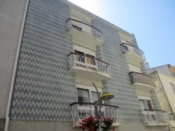 Tiled buildings in the old town