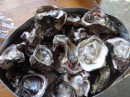.....and oysters.
Michael loves them, the kids are so-so with them and I can totally live without them!