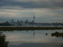 Auckland from North Shore, across the bay.