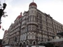 Taj Mahal Palace, Mumbai ( not to be confused with the real Taj in Agra, of course!) 
Landmark and iconic hotel; this beautiful building, constructed in 1903, combines Islamic and Renaissance styles. It has undergone a meticulous restoration after the November 2008 terrorist attack. 
Really, we should have gone in for a cup of chai.