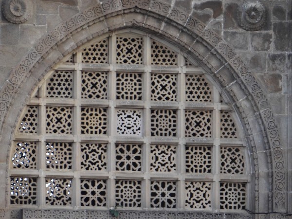 The Gateway is fashioned after the Islamic styles of 16th century Gujarat (one of India