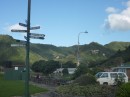 A small town at East Cape where the road turns south to follow the beautiful and rugged eastern shore of North Island.