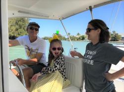 Mallory and Jamie take a ride down the ICW in Venice