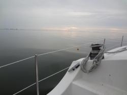No wind, glassy conditions off Lovers Key 