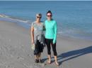 Mother and daughter on Cayo Costa beach
