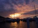 Sunset at Nassau Harbor Club Marina