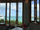 View from restaurant at Staniel Cay Yacht Club