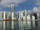 Motoring by Miami sky line ... what a view!