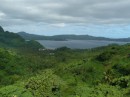 Grünes Inselinneres von Fiji.