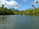 Hier gibt es den längsten schiffbaren Fluss in französisch Polynesien. 