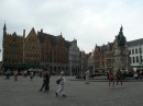 Marktplatz in Brugge.