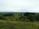 Toller Ausblick über die hügeligen Weiden Neuseelands.