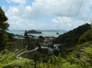 Hier sieht man den grössten Ort in der Bay of Islands, Paihia.
