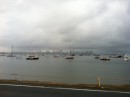 Wolkenbruch über Panama City.