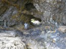 Die Gänge der Höhlen wurden von unterirdischen Wasserströmen ins Gestein gewaschen.