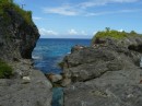 Dies ist die Landestelle, wo James Cook das erste Mal auf Niue an Land gegangen ist.