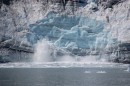 Calving sequence #5, Margerie Glacier, Glacier Bay