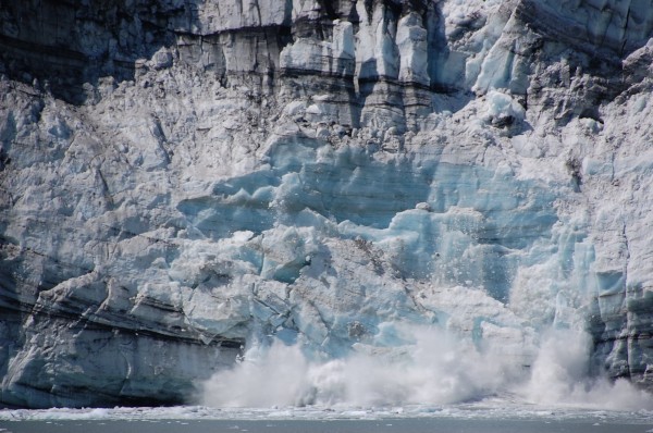Calving sequence #2, Margerie Glacier, Glacier Bay