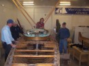 The crew from Maritime Heritage Alliance  rebuilding the 33