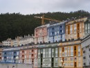 2007_0724Spain0110: Colourful houses at Viveiro