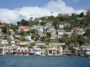 Arriving at St Georges - capitol of Grenada
This is the waterfront known as The Careenage.