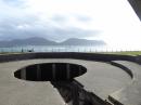 Ness Battery, Stromness: The gun emplacement guarding the west approaches to Scapa Flow, with Hoy in the background.