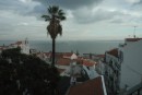 Lisbon seen from the castle ramparts