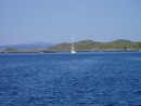 In the west anchorage on Gigha, first night out