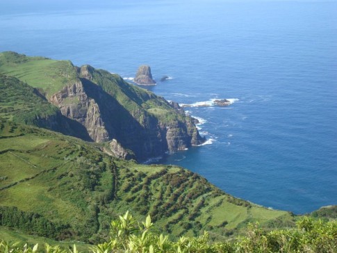 Typical view of coastline