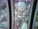 An unusual look at Belfast City Hall, from a pod in the Belfast Wheel.  Currently closed for refurbishment, this building was a fascinating visit a couple of years ago.