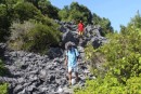 Klettertour mit Bob, Louisiaden, Papua New Guinea, Juli 2013