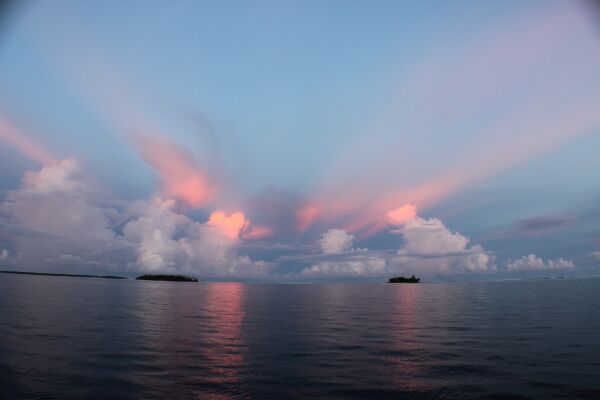 Chagos: Unvergessliche Wolkenbilder.