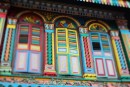 Hausfassade in Little India
