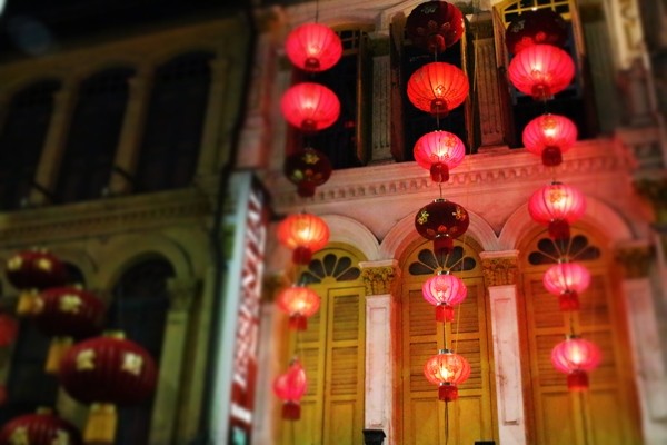 Chinatown am Abend