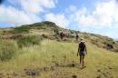 Hiking im Suedwesten der Insel: Wanderwege gibt es ueberall.